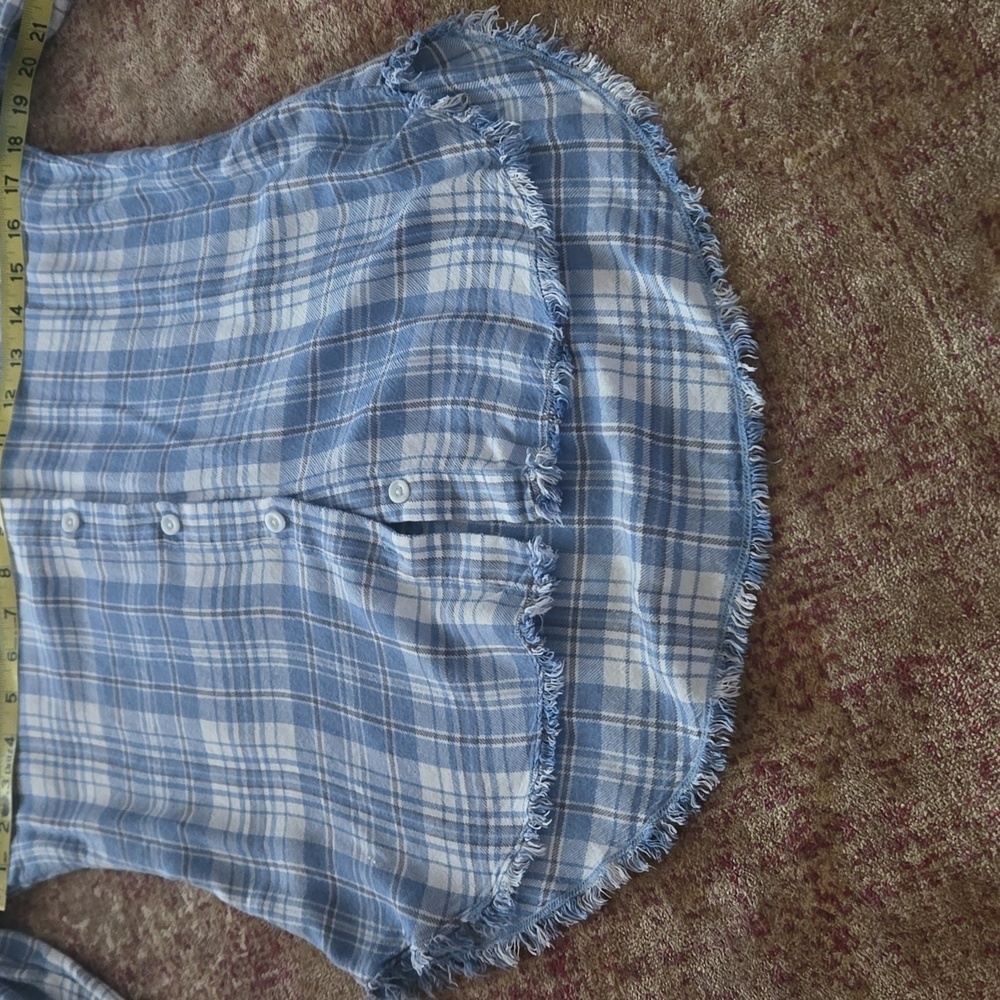 Cloth & Stone Women's Plaid Flannel Shirt - Picture 3 of 7